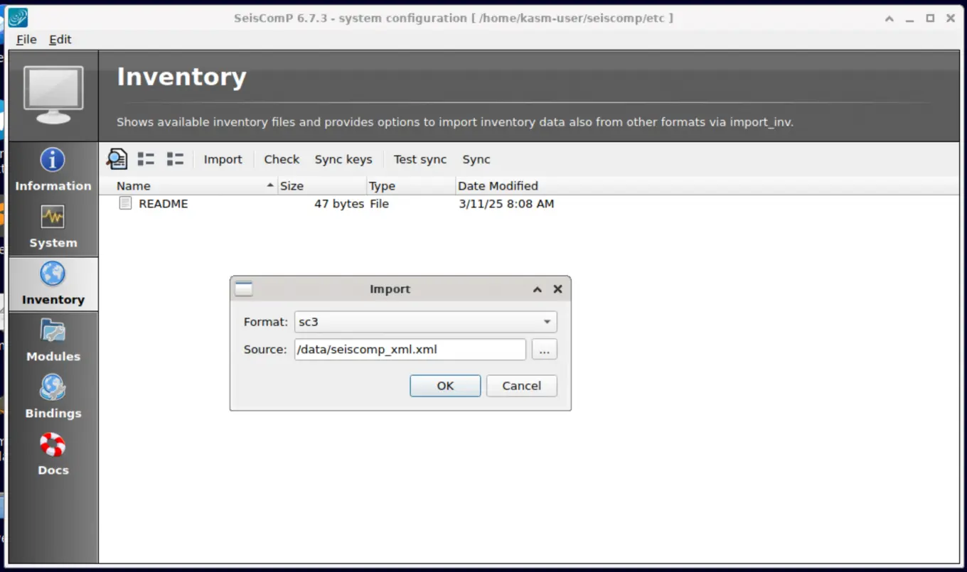 Import Metadata