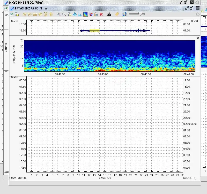 M6.1 teleseismic event