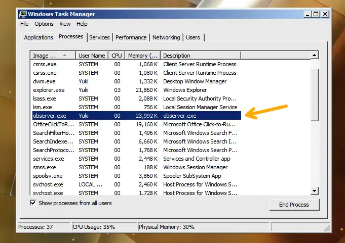 Backend Running on Windows