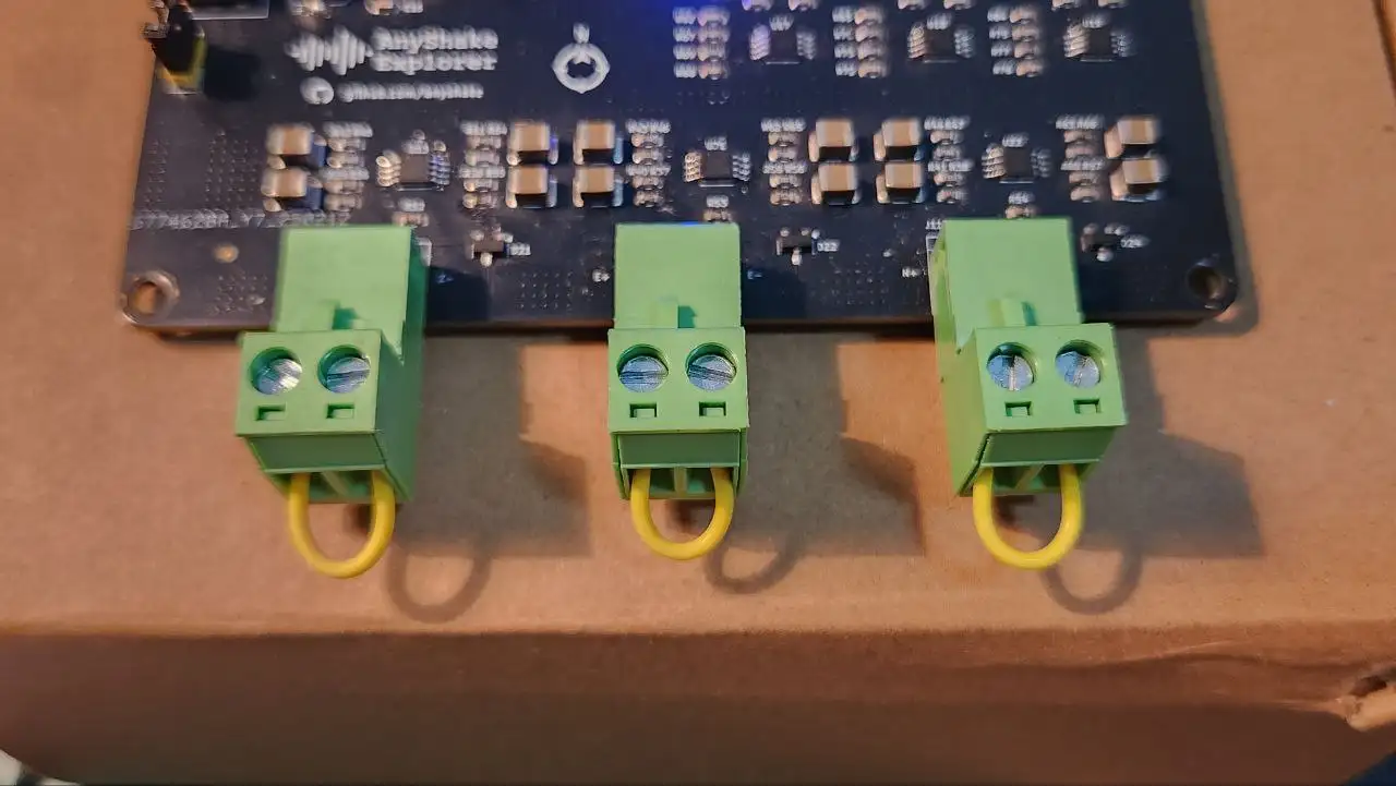 Prepare Shorting Terminals