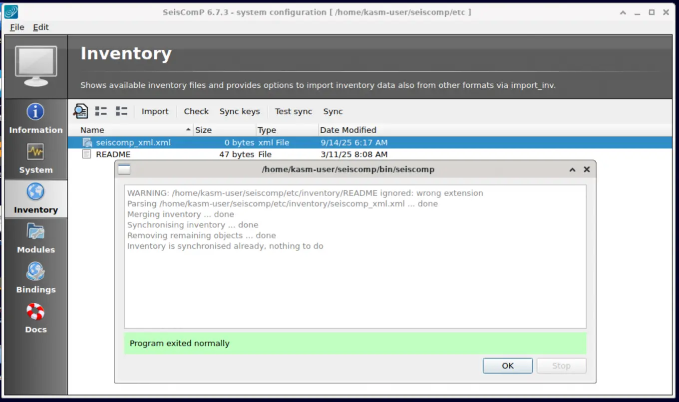 Sync Metadata Succeed