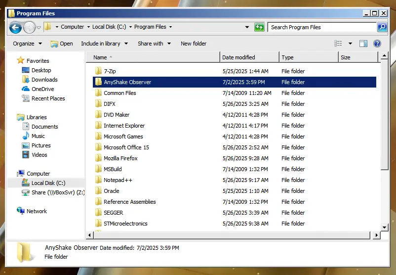 Installation Directory