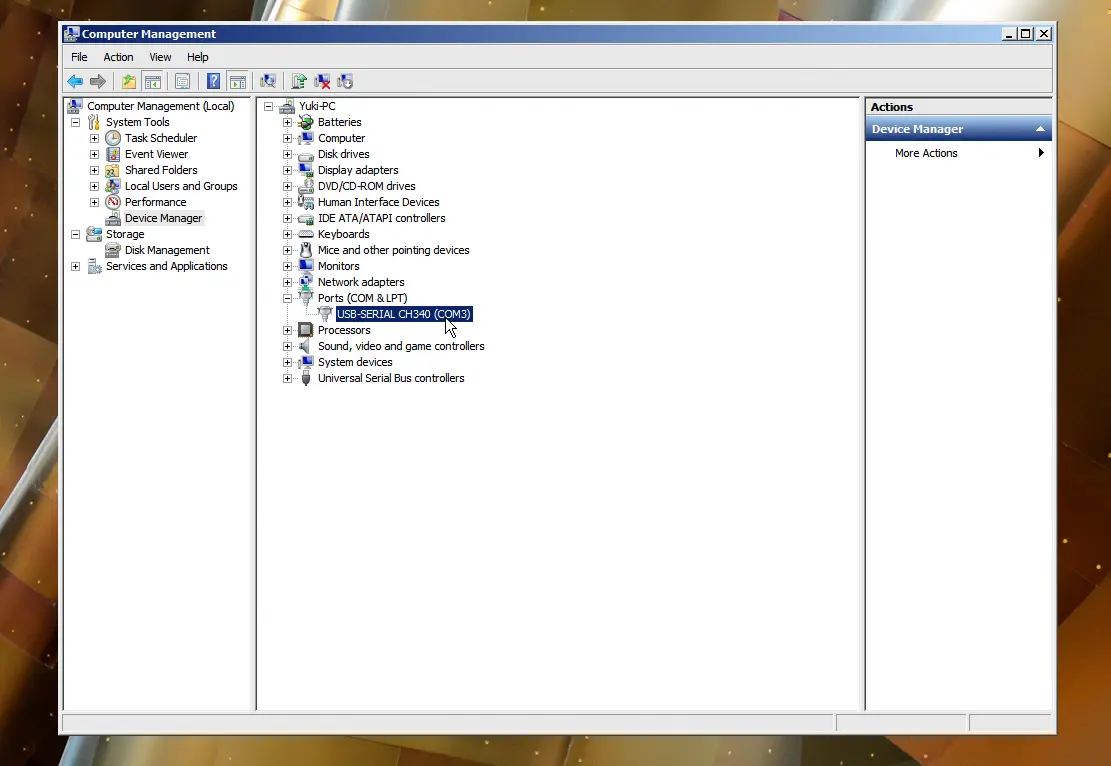 Windows Serial Port